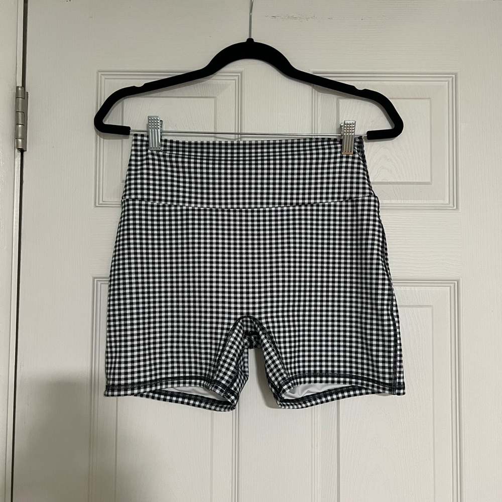 Abercrombie YPB Bike Short in Gingham